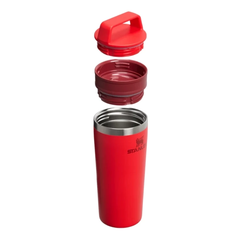 STANLEY termohrnček The Café-To-Go Travel Mug 0,47L tmavočervená