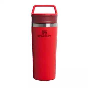 STANLEY termohrnček The Café-To-Go Travel Mug 0,47L tmavočervená