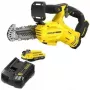 STANLEY V20 18V akumulátorová reťazová píla SFMCPS415D1 15cm vyvetvovacia píla s 2.0Ah batériou a nabíjačkou
