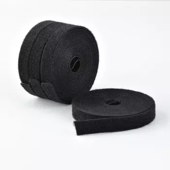 StarTech.com rolka so suchým zipsom - 4,6 m - čierna (4-pack)
