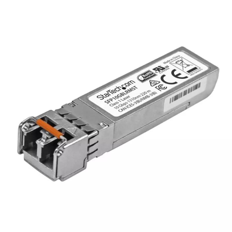 StarTech.com SFP-10GBASE-LRM-ST SFP+ transceiver modul, 10GBase-LRM, kompatibilný s Cisco, optické vlákno, 1310nm, LC multimode, DDM