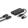 StarTech.com 107B-USB-HDMI-2 USB 3.0 na dual HDMI adaptér, USB-A/USB-C, 1x 4K30 + 1x 1080p