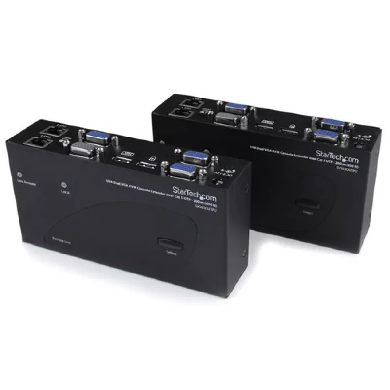 StarTech.com USB Dual VGA KVM Extender do 300 m (Cat5/6)