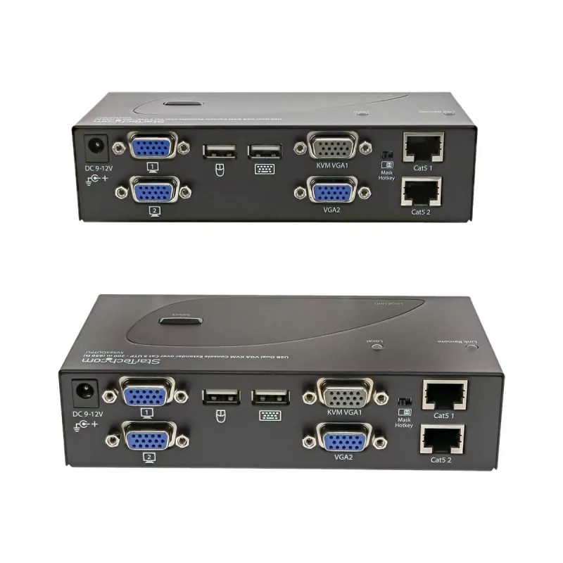 StarTech.com USB Dual VGA KVM Extender do 300 m (Cat5/6)