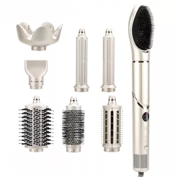 StayBeauty od Extralink M-17959L skladací 8-in-1 teplovzdušný styler s ionizáciou, 1400W, 8 nástavcov, stylingová sada