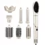 StayBeauty od Extralink M-17959L skladací 8-in-1 teplovzdušný styler s ionizáciou, 1400W, 8 nástavcov, stylingová sada