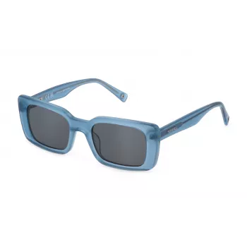 STING SST477-510939 unisex slnečné okuliare, čierny rám, sivé sklá, 51/21/140 mm
