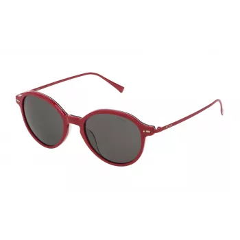 STING unisex slnečné okuliare SST007510TA6 - čierny acetátový rám, sivé polykarbonátové šošovky, UV400 ochrana, 51 mm šírka šošovky