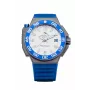 STRUMENTO MARINO SM129S-TTBNBL pánske potápačské automatické hodinky 46mm modrý ciferník silikónový remienok
