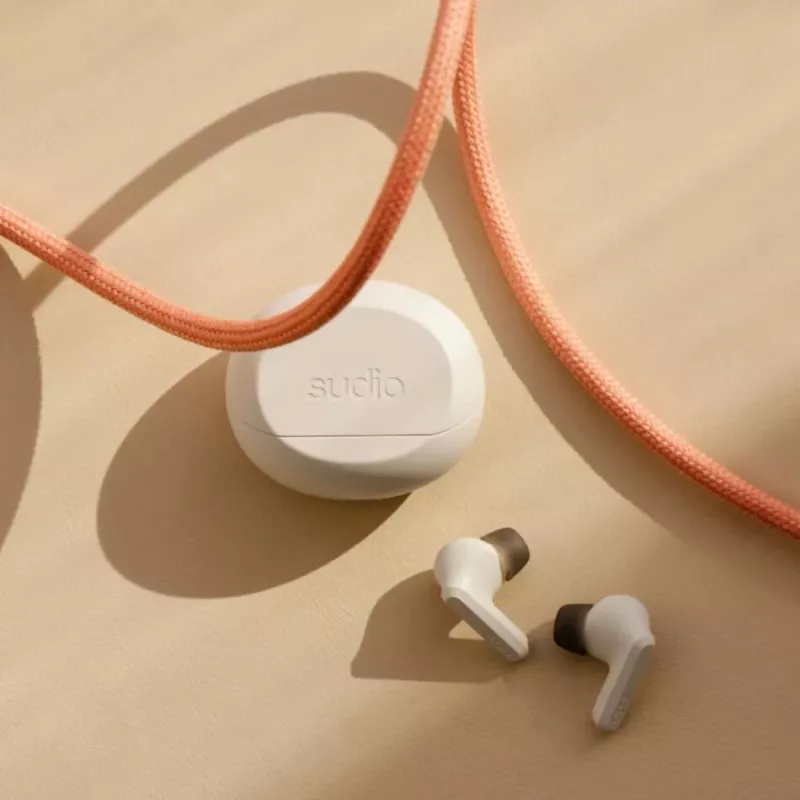 Sudio A3 Pro bezdrôtové slúchadlá, Bluetooth 5.4, Fog White