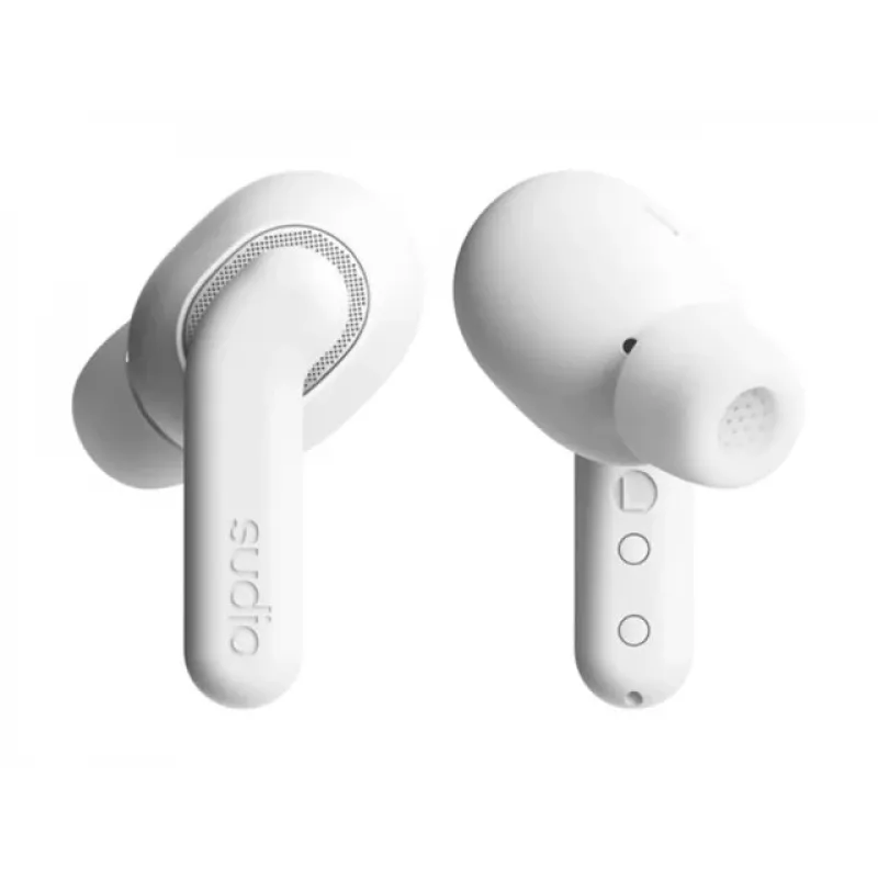 Sudio E4 Pro bezdrôtové slúchadlá, Bluetooth 6.0, Cloud White