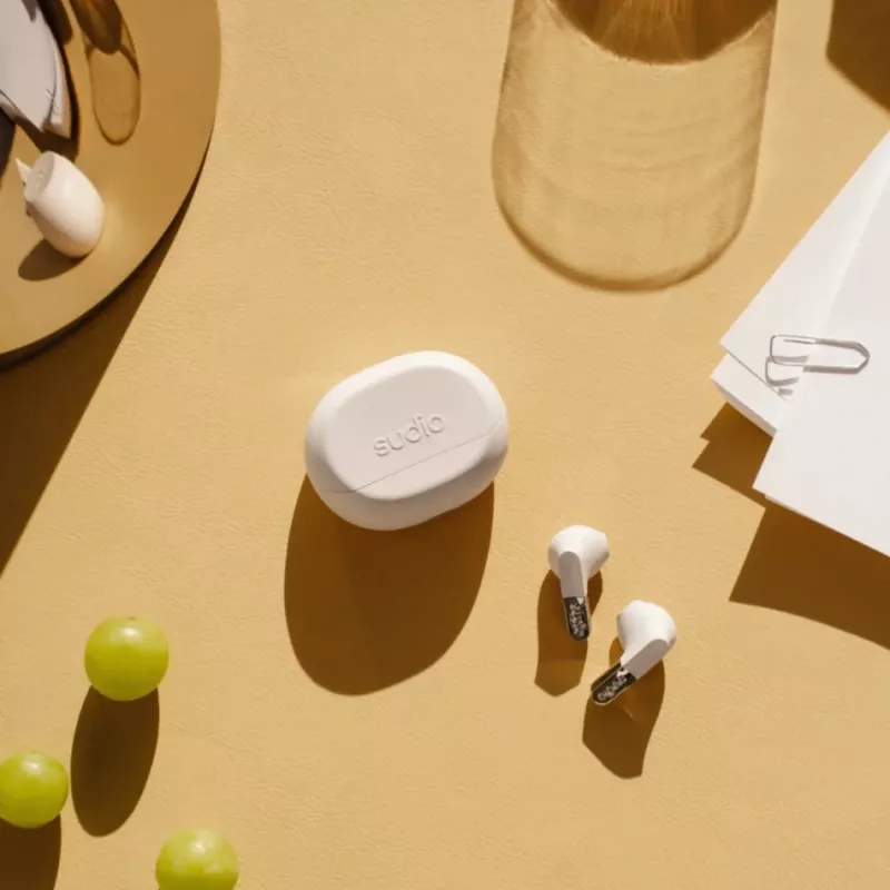 Sudio N3 bezdrôtové slúchadlá, Bluetooth 5.4, Milky White
