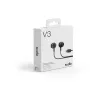 Sudio V3 bezdrôtové in-ear slúchadlá s mikrofónom, USB-C nabíjanie, Dusty Black