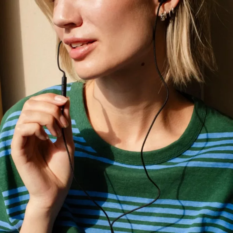 Sudio V3 bezdrôtové in-ear slúchadlá s mikrofónom, USB-C nabíjanie, Dusty Black