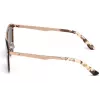 Slnečné okuliare WEB EYEWEAR unisex WE0190-34G Havana acetát hnedé gradientové sklo 52 mm
