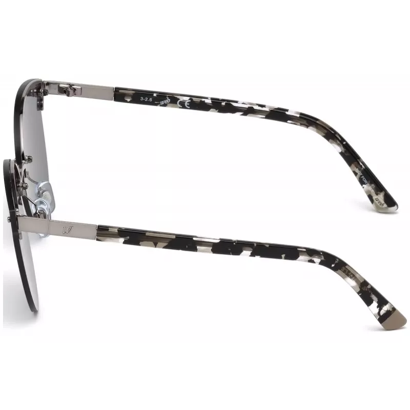 Slnečné okuliare WEB EYEWEAR unisex WE0197-008 (šošovka/mostík/stránica) 59/15/145 mm