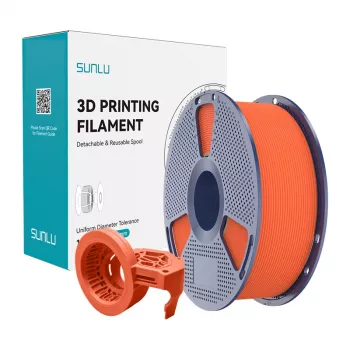 SUNLU PETG High-Speed matný filament 1,75 mm 1 kg oranžová