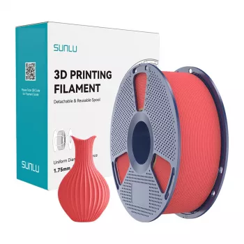 SUNLU PLA Classic Cherry Red 1,75 mm 1 kg filament pre 3D tlačiarne