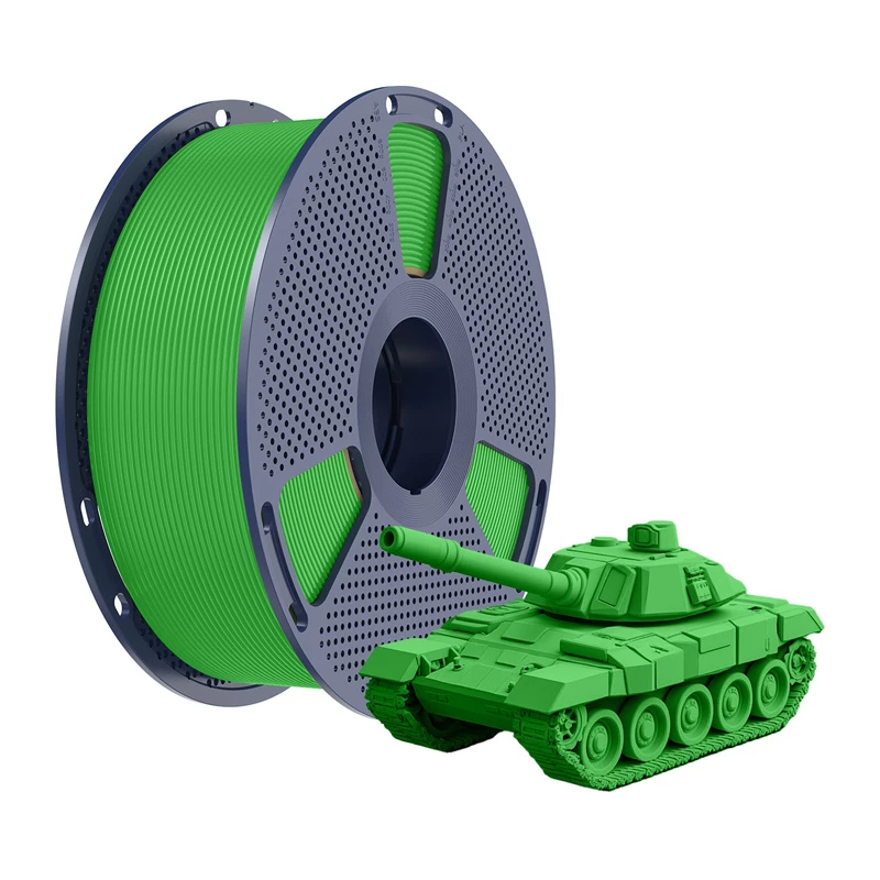 SUNLU PLA+ High-Speed filament pre 3D tlačiarne, zelený, 1,75 mm, 1 kg