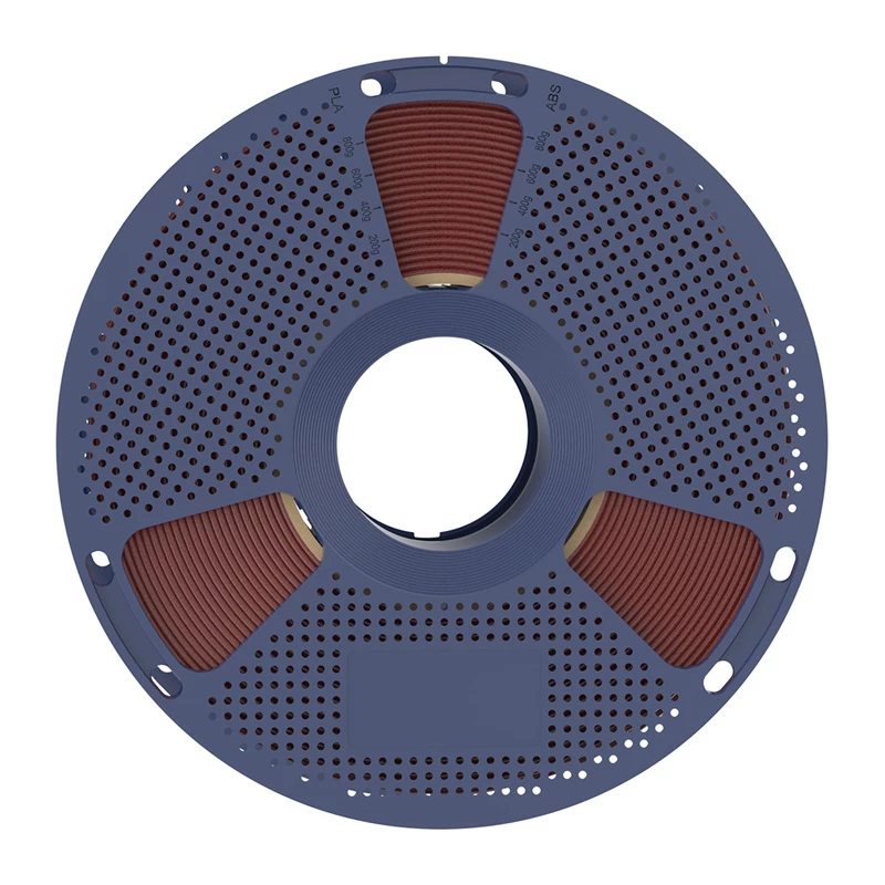 SUNLU PLA High-Speed mramorový filament, tehlovo červený, 1,75mm, 1kg