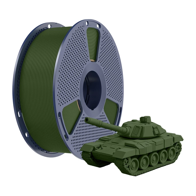 SUNLU PLA+ High-Speed Olive filament 1.75mm 1kg pre FDM tlačiarne