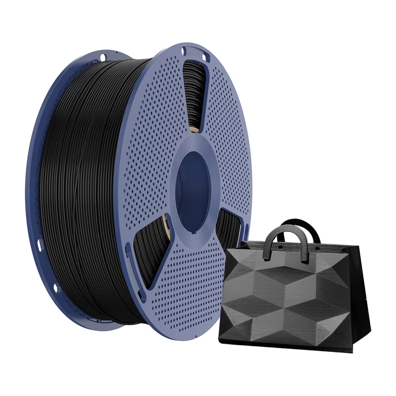 SUNLU TPU Silk B filament pre 3D tlačiareň 1,75 mm 1 kg čierna