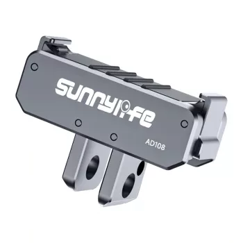 Sunnylife hliníkový obojsmerný montážny adaptér pre Osmo Nano / Action 6