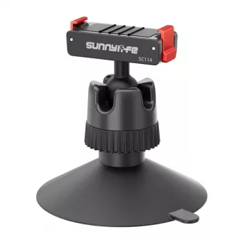Sunnylife magnetický montážny adaptér s 360° guľovým kĺbom pre Osmo Action 3/4/5 Pro