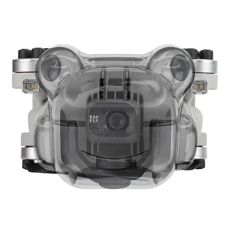Sunnylife N4P-G710 priehľadný sivý kryt gimbalu a objektívu pre DJI Mini 4 Pro