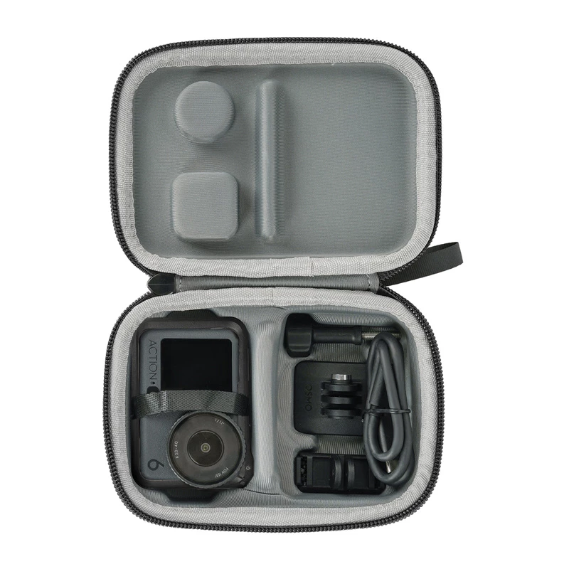 Sunnylife Standard Combo prenosná taška pre DJI Osmo Action 6/5/4/3 - čierna (OA6-B131-D)