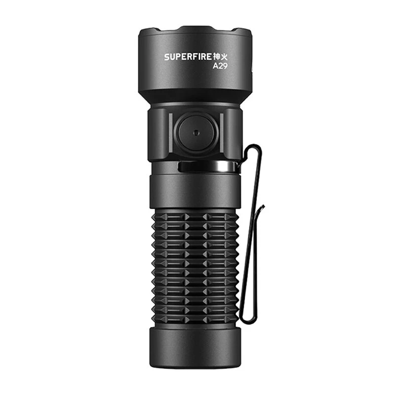 Superfire A29 USB-C nabíjateľná ručná baterka, 1200 lúmenov, dosah 280 m, 5 režimov