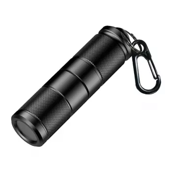 Superfire EF02 USB-C nabíjateľná LED baterka - 1500 lúmenov, 500 m dosah svetla, powerbank