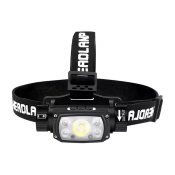 Superfire HE11 čelová lampa, 640 lm, 20 W, 6 režimov, 100 m