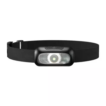SUPERFIRE HL05-L nabíjateľná LED čelovka so senzorom pohybu, 1000 lúmenov, USB-C, IP44, čierna