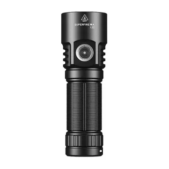 Superfire L22 XHP70.2 LED baterka 3000 lúmenov USB-C nabíjacia powerbanka čierna