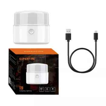 Superfire T20 Kempingová lampa 180lm USB