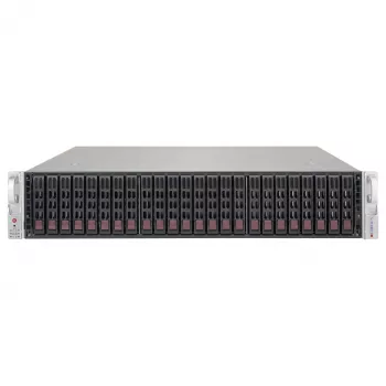 Supermicro SC216 BE1C-R609JBOD 2U 24x2,5 palca Hot-Swap SAS3 JBOD skriňa s 2x600W redundantnými napájacími zdrojmi