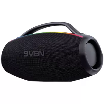 SVEN PS-399 prenosný Bluetooth reproduktor 100 W RMS s Auracast, TWS, IPx5, USB, čierny