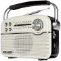 SVEN SRP-500 Prenosný Bluetooth reproduktor, biely (3W, FM/AM/SW rádio, USB, microSD, AUX, batéria)