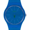 Swatch New Gent SO29N700 pánske hodinky modré biokeramika 41 mm