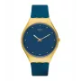 Swatch SYXG108 Skin Irony unisex hodinky 38 mm hnedá koža