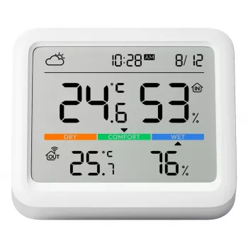 SwitchBot Meter Pro meteorologická stanica teplomer hygrometer biela