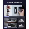 Switchbot SWB VDB-M-SW - WiFi videovrátnik s 4,3-palcovým farebným displejom (biela/strieborná)