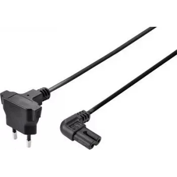 Sygonix SY-5043506 napájací kábel CEE 7/7 na IEC C13 5 m čierny