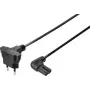 Sygonix SY-5043506 napájací kábel CEE 7/7 na IEC C13 5 m čierny