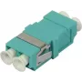 SYNERGY21 LC duplex multimode optický adaptér, 50/125µm, aqua, bez príruby S215481