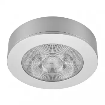 SYNERGY21 LED stropný vstavaný reflektor Helios strieborný okrúhly rám na povrch (S21-LED-ME009)