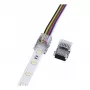 SYNERGY21 LED FLEX Strip Easy Connect konektor pásika na kábel 12mm RGB-CCT (RGB-WW)