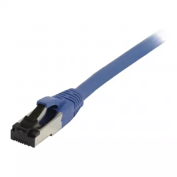 Synergy21 patch kábel RJ45, CAT8.1 2000MHz, 7,5m, modrý, S-STP (S/FTP), TPE/LSZH (SuperFlex), AWG26