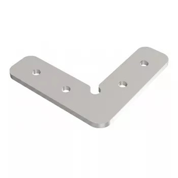 SYNERGY21 S21-LED-PR240100 90° rohový spoj pre LED U-profily ALU143/ALU144/ALU146, pod omietku, čierny